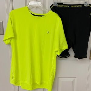 Men’s Bicycling Top and Padded shorts